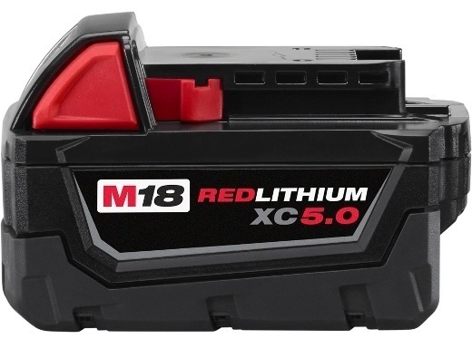 Milwaukee M18 REDLITHIUM XC5.0 Extended Capacity Battery (No Packaging) from GME Supply